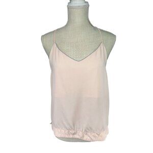 Lululemon Wake & Flow Butter Pink Racerback Camisole